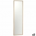 Espelho de parede Castanho Madeira MDF 40 x 142,5 x 3 cm (2 Unidades)