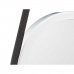 Τοίχο καθρέφτη Λευκό Μαύρο Κρυστάλλινο Δερματίνη 43 x 65 x 3 cm (4 Μονάδες)