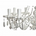 Lampa Sufitowa DKD Home Decor Biały Metal Jodła Plastikowy 40 W Romantyczny Wytrawianie 220 V 65 x 65 x 53 cm