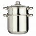 Steamer with Pan Glass 6 L (2 Units)