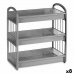 Shelves Grey Plastic 36 x 20,5 x 39,5 cm (8 Units)