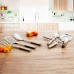 Spatel Quid Kitchen Renova Stål Metall 33,5 x 7,5 x 3,5 cm (12 antal) (Pack 12x)