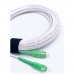 Optisko šķiedru kabelis Augsts ātrums Balts (Atjaunots B)