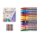 Tjocka färgpennor Jumbo Multicolour Vax (72 Antal)