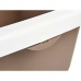 Macskaalom doboz Fehér Bézs szín Műanyag 38 x 16 x 58,5 cm (11 Rgység)
