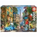 Puzzle Educa The old streets of Paris 19284 4000 Kusy