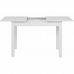 Expandable table 110/150 x 75 x 70 cm White Metal