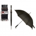 Paraplu Zwart Polyester 100 x 100 x 85 cm (24 Stuks)