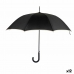 Deštníky Černý Krém Kov Vlákno 95 x 95 x 86 cm (12 kusů)