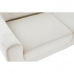 Chaise Longue Sofa DKD Home Decor Crème Rubberwood 226 x 144 x 84 cm