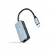 USB C till Nät RJ45 Adapter NANOCABLE 10.03.0410 Grå