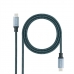USB-C кабель 3.1 NANOCABLE 10.01.4102-COMB 2 m Черный/Серый