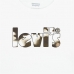 T-shirt Levi's Camo Poster Logo Bright Branco