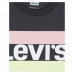 T-shirt Levi's Sportswear Logo Dark Shadow  Svart