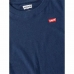 T-skjorte Levi's Batwing Chest 60717 Mørkeblå