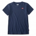 T-skjorte Levi's Batwing Chest 60717 Mørkeblå