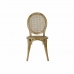 Jídelní židle DKD Home Decor Ratan jilmové dřevo 45 x 42 x 92 cm