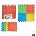 Alfombra de Puzzle Goma Eva 4 Piezas (8 Unidades) Multicolor