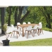 Záhradná stolička Biały 50 x 55 x 85,5 cm (2 Sztuk)