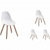 Kerti szék Vit 50 x 55 x 85,5 cm (4 Delar)