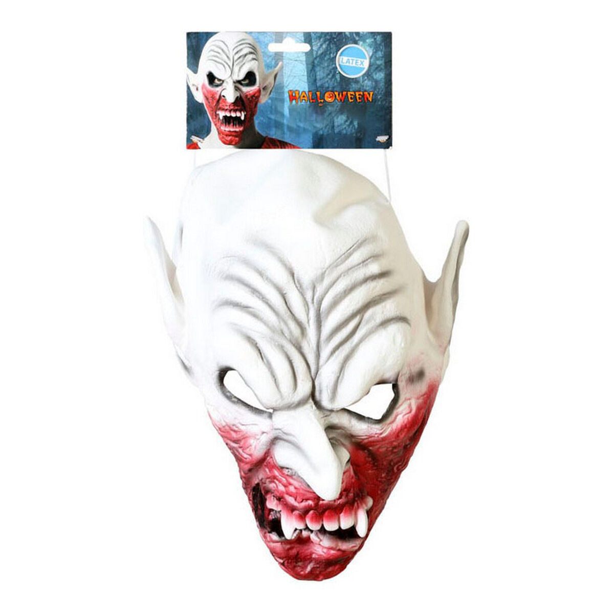 Masker Halloween Wit Monster