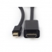 HDMI til DVI-adapter GEMBIRD *Mini DisplayPort cable to HDMI 4K 1.8m 1,8 m