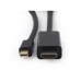 Adapter HDMI na DVI GEMBIRD *Mini DisplayPort cable to HDMI 4K 1.8m 1,8 m