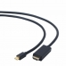 Adaptér HDMI na DVI GEMBIRD *Mini DisplayPort cable to HDMI 4K 1.8m 1,8 m