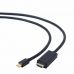 Adapter HDMI v DVI GEMBIRD *Mini DisplayPort cable to HDMI 4K 1.8m 1,8 m