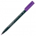 Постоянный маркер Staedtler Lumocolor Permanent 318 F Фиолетовый (10 штук)