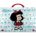 Briefcase Grafoplas Mafalda Multicolour A4 (2 Units)
