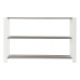 Botník DKD Home Decor 8424001835041 Bílý Vícebarevný Stříbřitý Dřevo Kov 80 x 30 x 50 cm