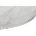Tavolo aggiuntivo DKD Home Decor Bianco Nero Dorato Metallo Legno MDF 80 x 80 x 76 cm