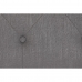 Cabeceira de Cama DKD Home Decor Cinzento escuro Madeira da borracha 160 x 10 x 120 cm