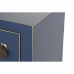 Mobilă Laterală DKD Home Decor Albastru Auriu* Brad Lemn MDF 95 x 24 x 79 cm