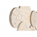 Decoração de Parede Home ESPRIT Branco Natural Acabamento envelhecido 97,5 x 3 x 52,5 cm