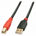 USB A - USB B kaapeli LINDY 42762 15 m