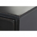 Sideboard DKD Home Decor Black Metal Crystal 100 x 40 x 80 cm