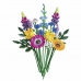 Playset Lego Icons 10313 Bouquet of wild flowers 939 Daudzums