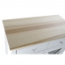 Schubladenschrank DKD Home Decor S3022229 Weiß natürlich Kristall Pappel Cottage 80 x 40 x 85 cm