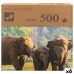 Puzzle Colorbaby Elephant 500 Pezzi 6 Unità 61 x 46 x 0,1 cm