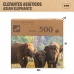 Puslespill Colorbaby Elephant 500 Deler 6 enheter 61 x 46 x 0,1 cm