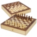 Hracia doska na šach a dámu Colorbaby Zásuvka Drevo (4 kusov)