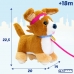 Animal de Companie din Pluș Eolo Sprint Puppy Câine 20 x 22,5 x 14 cm (4 Unități)