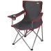 Cadeira Dobrável para Campismo Aktive Cinzento escuro 45 x 82 x 47 cm (4 Unidades)