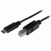 Kabel USB C na USB B Startech USB2CB2M Černý 2 m Vícebarevný