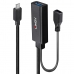 Câble Micro USB LINDY 43352 Noir 3 m