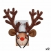 Reindeer Headband Horns Brown 32 x 34 x 1,5 cm (12 Units)