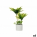 Plante décorative Palmier Plastique Ciment 12 x 45 x 12 cm (6 Unités)