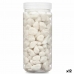 Декоративные камни Белый 10 - 20 mm 700 g (12 штук)